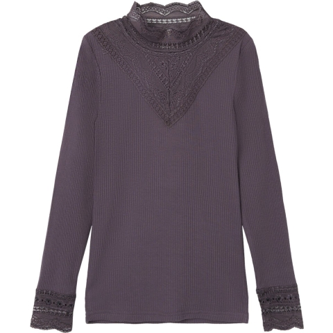 Name It Blouse - Rib - Noos - NkfNuri - Arctic Schemering - Name It - 9-10 jaar (134-140) - Blouse