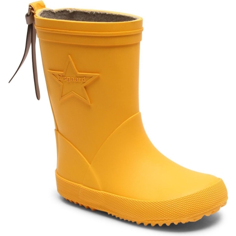 Bisgaard Regenlaarzen - Slimfit - Geel m. Ster - Bisgaard - 29 - Regenlaarzen
