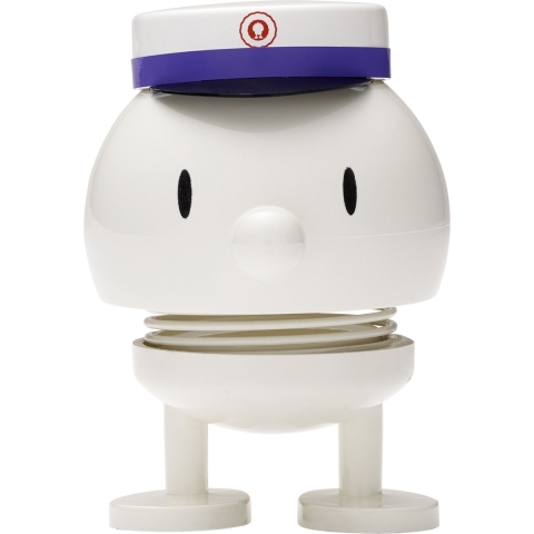 Hoptimist Student Bumble - Small - 7,5 cm - Wit - Hoptimist - OneSize - Decoratie