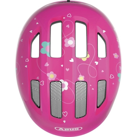 Abus Fietshelm - Smiley 3,0 - Roze Vlinderdas - Abus - 50-54 cm - Fietshelm