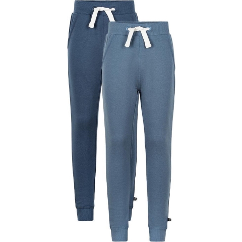 Minymo Joggingbroek - 2-pack - Nieuw Navy - Minymo - 4 jaar (104) - Broeken - Katoen