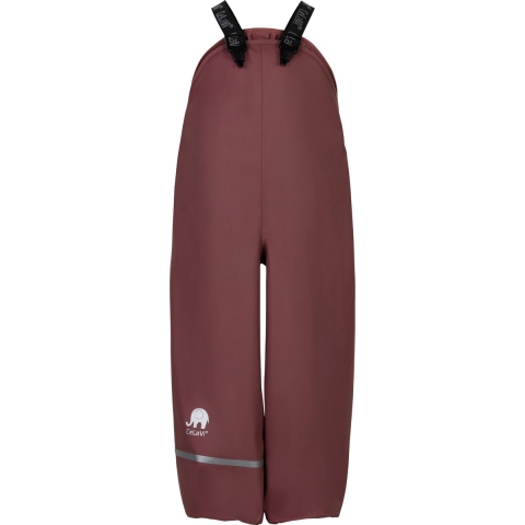 CeLaVi Regenbroek m. Bretellen - Gerecycled PU - Rose Brown - CeLaVi - 70 - Regenbroek