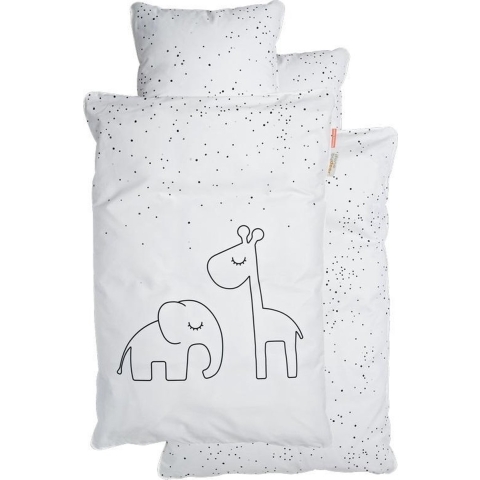Done by Deer Beddengoed - Dreamy Dots - Junior - Wit - Done by Deer - Julinor - Beddengoed - Junior