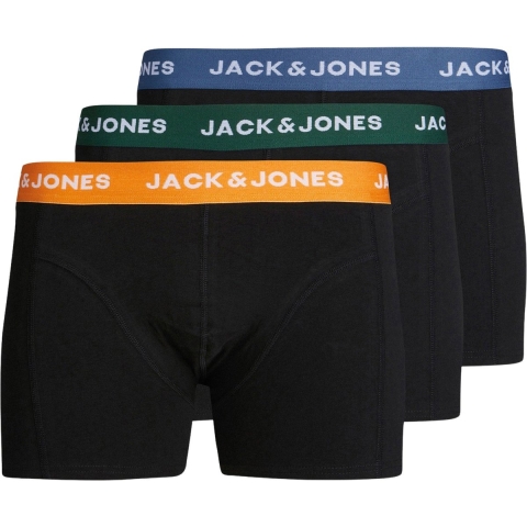 Jack & Jones Boxershorts - Noos - JacGab - 3-pack - Dark Green/B - Jack & Jones - 8 jaar (128) - Boxershorts