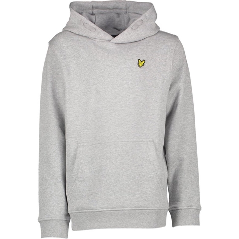 Lyle & Scott Hoodie - Light Grey Mergel - Lyle & Scott - 15-16 jaar (170-176) - Hoodie