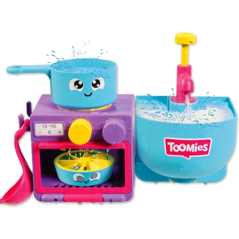 Toomies Badspeelgoed - Bubble & Bak-badkeuken - Toomies - OneSize - Badspeelgoed