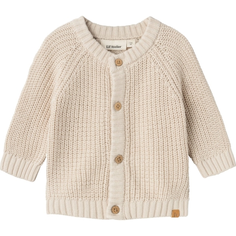 Lil Atelier Cardigan - NbnEmlen - Gebreid - Doorschijnend Bliss - Lil Atelier - 68 - Cardigan