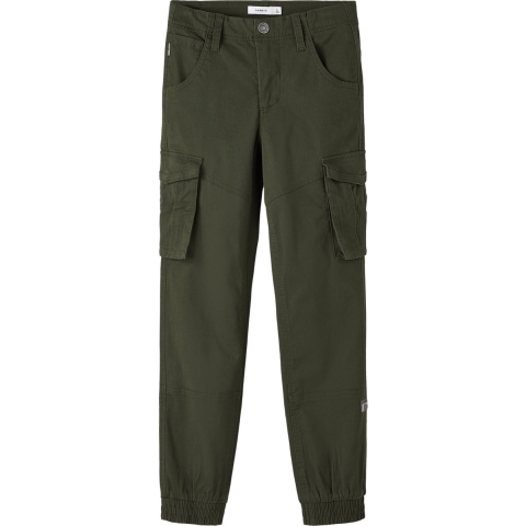 Name It Broek - Noos - NitBamgo - Rozijn - Name It - 9 jaar (134) - Broeken - Katoen