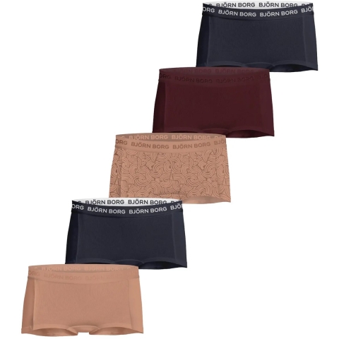 Björn Borg Hipsters - Cotton Stretch - Multipack - 5-pack - Björn Borg - 11-12 jaar (146-152) - Hipsters