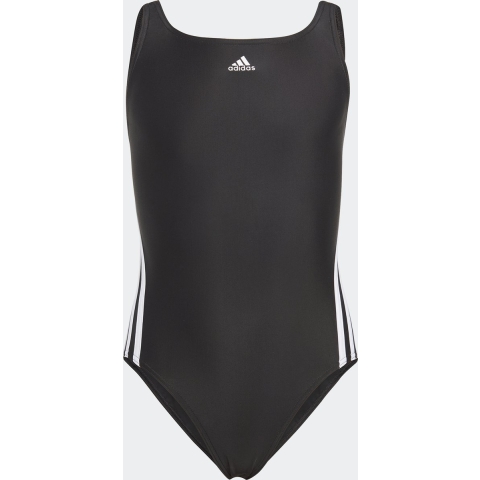adidas Performance Zwempak - 3S Badpak - Zwart/Wit - adidas Performance - 6 jaar (116) - Badmode