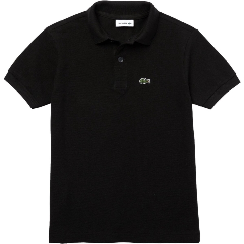Lacoste Polo - Zwart - Lacoste - 10 jaar (140) - Polo