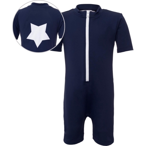 Petit Crabe Zwemboxpak - Noe - UV50+ - Navy - Petit Crabe - 7-8 jaar (122-128) - Badmode
