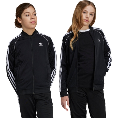 adidas Originals Cardigan - RVS Track - Zwart - adidas Originals - 12 jaar (152) - Cardigan