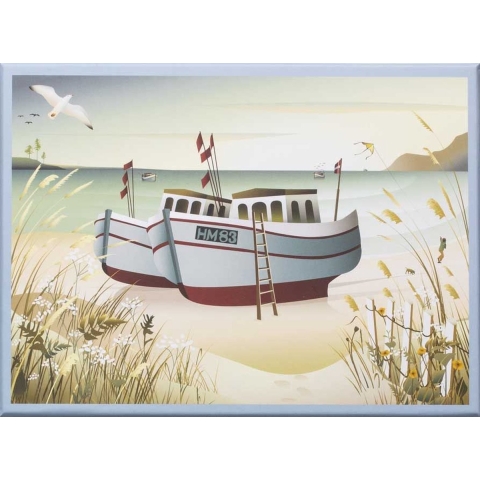 Vissevasse Puzzel - 1000 Bakstenen - Fishing Boats - Vissevasse - OneSize - Puzzel