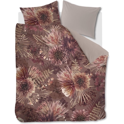 Riviera Maison dekbedovertrek Protea terra - 2-persoons (200x200|220