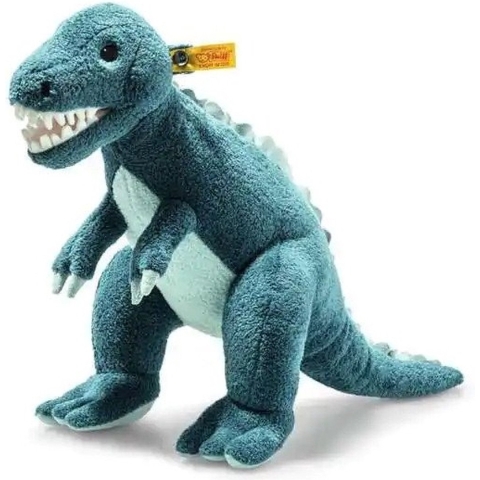 Steiff Knuffel - 35cm. - De Thai T-Rex - Groen - Steiff - OneSize - Knuffel