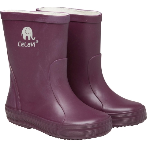 CeLaVi Regenlaarzen - Basic - Donkerpaars - CeLaVi - 23 - Regenlaarzen