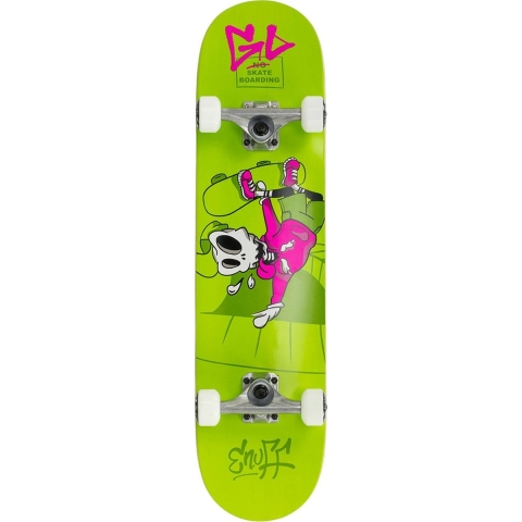 Enuff Skateboard - 7,75'' - Skully compleet - Groen - Enuff Skully - OneSize - Skateboard