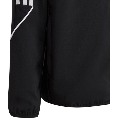 adidas Performance Cardigan m. Muts - TIRO23 l WB Y - Zwart/Wit - adidas Performance - 8 jaar (128) - Cardigan