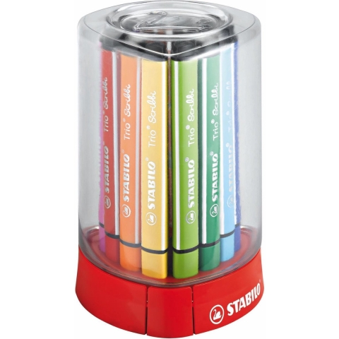 Stabilo Markers - Trio Scribbi - 12 st. - Multicolour - Stabilo - OneSize - Marker