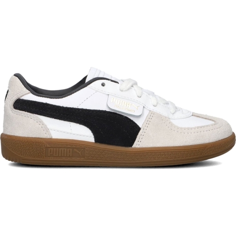 Puma Schoenen - Palermo Lth PS - Wit/dampgrijs - Puma - 28 - Schoenen