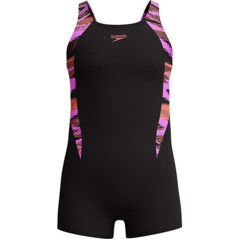 Speedo Zwempak - HyperBoom SPlice Beenpak - Purple - Speedo - 7-8 jaar (122-128) - Badmode