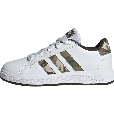adidas Performance Schoenen - Grand Court 2.0 K - Wit/Camo - adidas Performance - 36 2/3 - Schoenen