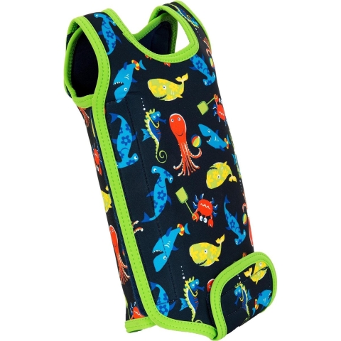 Konfidence Duikpak - BabyWarma - Sea Friends Navy/Limoen - Konfidence - 0-6 mnd - Duikpak