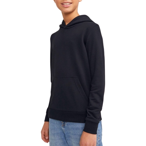Jack & Jones Hoodie - JjeBradley - Noos - Zwart - Jack & Jones - 12 jaar (152) - Hoodie