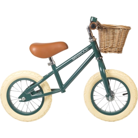 Banwood Loopfiets - First Go! - Donkergroen - Banwood - OneSize - Loopfiets