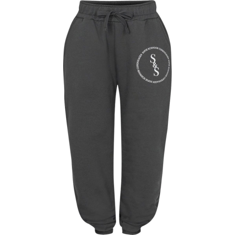 Petit Stad Sofie Schnoor Joggingbroek - Dark Grey - Petit by Sofie Schnoor - 12 jaar (152) - Broeken - Katoen