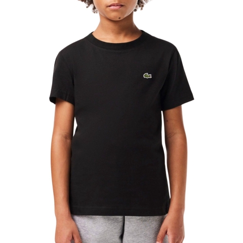 Lacoste T-Shirt - Zwart - Lacoste - 8 jaar (128) - T-Shirt