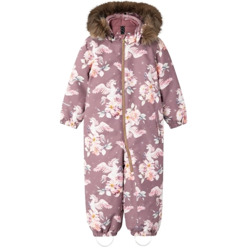 Name It Sneeuwpak - Noos - NmfSnow10 - Grape Shake/Unicorn - Name It - 1 jaar (80) - Skipak