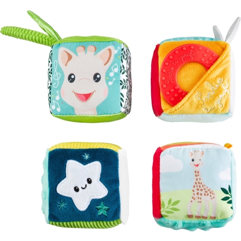 Sophie la Girafe Activiteitenspeelgoed - 4 Multi Activiteitenkub - Sophie la Girafe - OneSize - Activiteitenspeelgoed