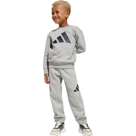 adidas Performance Sweatset - LK BL FL Joggen - Mgreyh/Black - adidas Performance - 5 jaar (110) - Sweatset