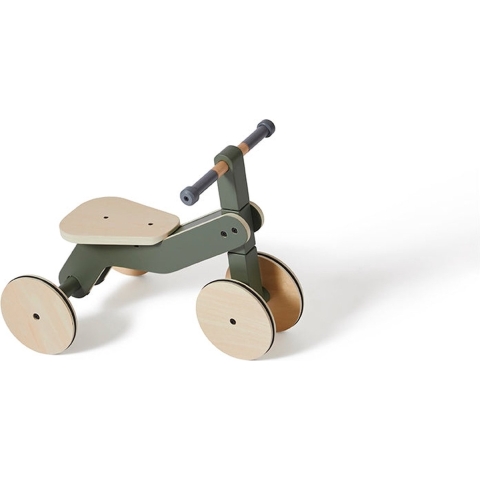 Flexa Loopfiets - Binnen - Hout - Play - Dusty Green/Birch Laag - Flexa - OneSize - Loopfiets