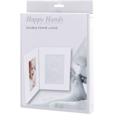Dooky Lijst - Happy handen Dubbel Lijst - Large - Dooky - OneSize - Fotolijst