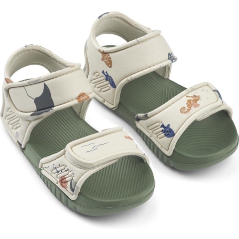 Liewood Sandalen - Blumer - Sea Schepsel/Sandy - Liewood - 24 - Sandalen