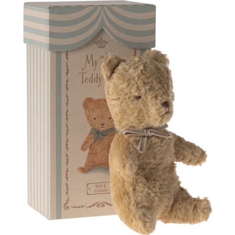 Maileg Knuffel - My First Teddy - 15 cm - Zand - Maileg - OneSize - Knuffel