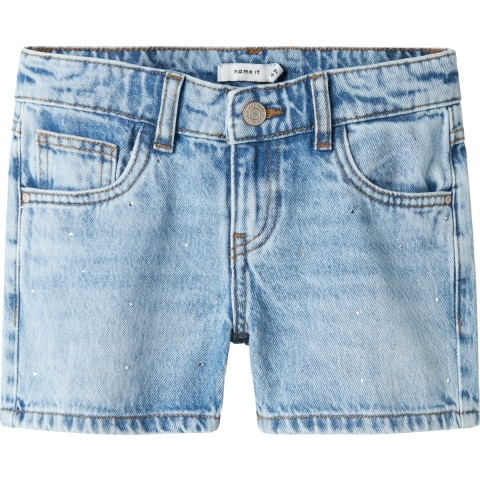Name It Shorts - Noos - NkfRose - Medium+ Blue Denim - Name It - 11 jaar (146) - Shorts