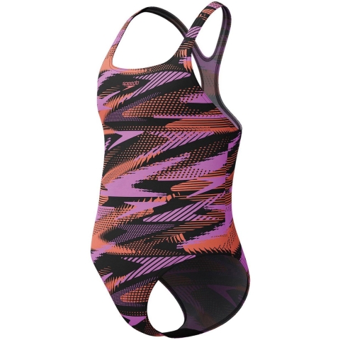 Speedo Zwempak - HyperBoom Allover medaillewinnaar - Purple - Speedo - 5-6 jaar (110-116) - Badmode