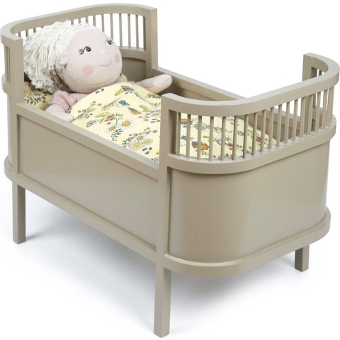 Smallstuff Poppenbed m. Matras - Rosaline - Sandy - Smallstuff - OneSize - Poppenbed