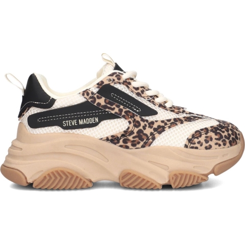 Steve Madden - Jbezit - Brown Leopard/Black - Steve Madden - 35 - Schoenen