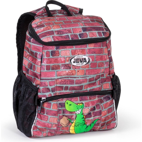 Jeva Kleuterrugzak - Kleuterschool - Dusty Dino - Jeva - OneSize - Kleuterrugzak