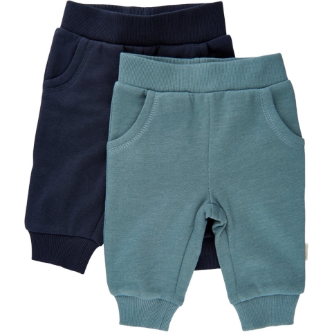 Minymo Cardigan - 2-pack - Grijs Gevlekt/Navy - Minymo - 1 jaar (80) - Cardigan