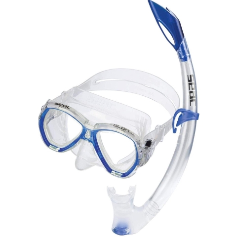 Seac Snorkelset - Elba MD - Blauw - Seac - 7-13 jaar - Snorkel