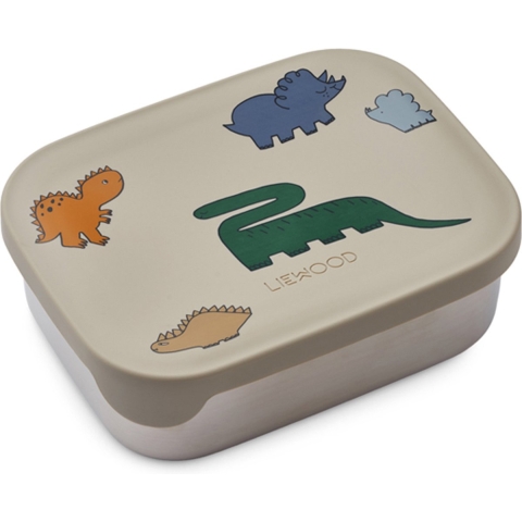Liewood Brooddoos - Arthur - Dinosaurs/Mist - Liewood - OneSize - Brooddoos