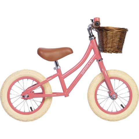 Banwood Loopfiets - First Ga! - Coral - Banwood - OneSize - Loopfiets