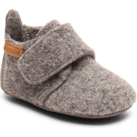 Bisgaard Pantoffels - Wol - Grijs - Bisgaard - 19 - Pantoffels