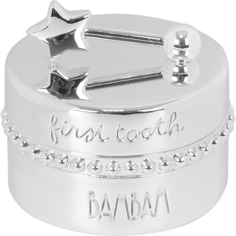 BAMBAM Toothbox - 4 cm - Gevlekt zilver - BAMBAM - OneSize - Toothbox
